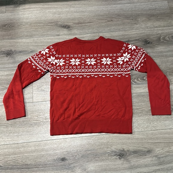 Used Women’s Large Red Dr. Seuss Christmas Sweater - Picture 4 of 4